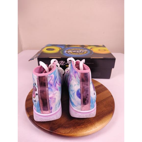 Heelys Veloz White Pink Multi Size 7 - Picture 4 of 8